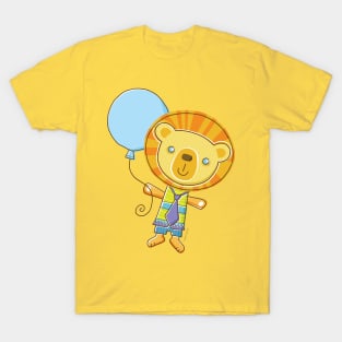 Lion holding a Balloon T-Shirt